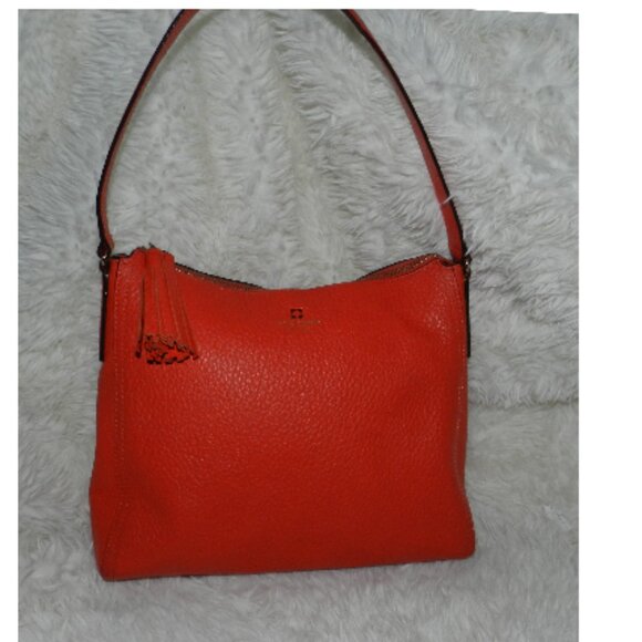 Kate Spade Cobble Hill Little Curtis Cowhide Leather Shoulder Bag FAST🏃‍♀️⚡🚚 - Picture 1 of 15